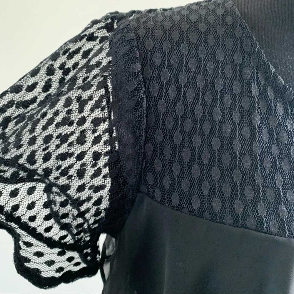 Witchery Ruffled lace top - M - Picture 6 of 6